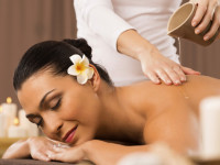 Full body herbal massage