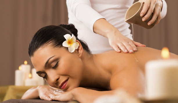 Full body herbal massage